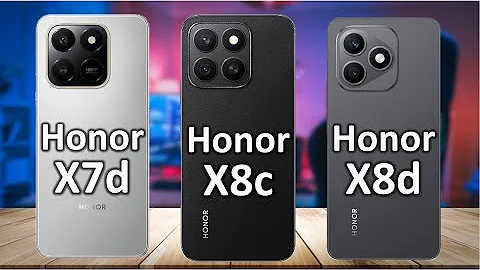 Honor X8d vs Honor X8c vs Honor X7d | Full Specs & Comparison