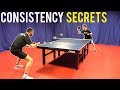 5 Key Secrets To Improve Your Consistency | Table Tennis