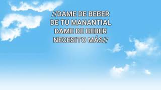 Video voorbeeld van "Dame De Beber, Quiero Más De Tu Espíritu, Yo Quiero Más (Pista) | Marco Barrientos"