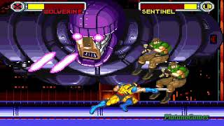 X-Men Mutant Apocalypse (1994) SNES Wolverine Mission