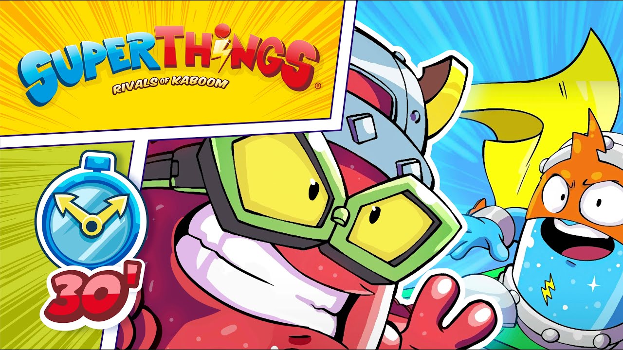 ⚡EPISODIOS SUPERTHINGS KID FURY vs KID KAZOOM | Serie de DIBUJOS para NIÑOS