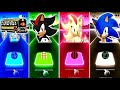 Bus eater vs shadow vs super shadow vs sonic dance  tiles hop edm rush