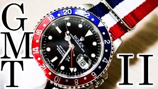 Rolex GMT on a Nato - YouTube