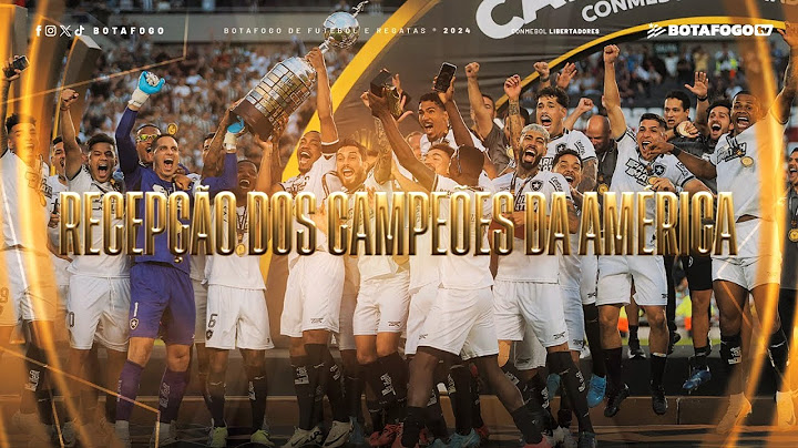 AO VIVO | RECEPÇÃO DOS CAMPEÕES DA AMÉRICA