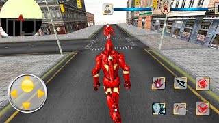 Iron Superhero City Battle | Iron Hero Rescue Fight - Android GamePlay screenshot 2