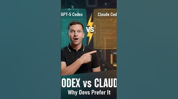 🔥 GPT‑5 Codex vs Claude Code - Why Devs Prefer It #ai #chatgpt #openai #ии #codex