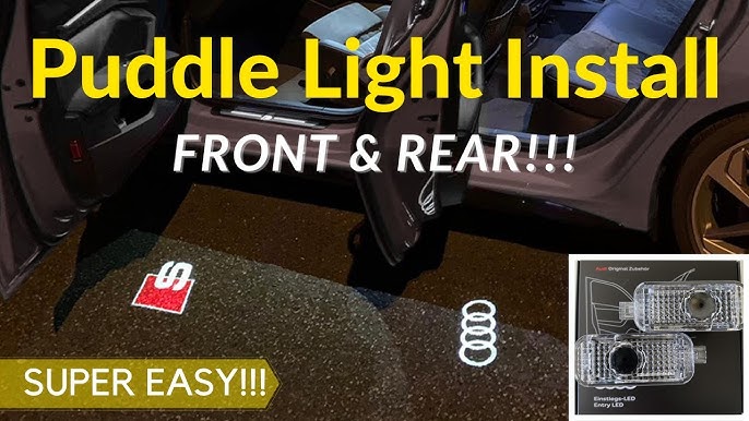 2x Car Logo Door light LED Projector Courtesy Ghost Shadow Welcome Light  For Audi A4 B6 B8 B7 A6 C5 C6 C7 A3 A5 Q3 Q5 Q7 TT - AliExpress