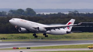 20 MINUTES of STORMY TAKEOFFS and LANDING at Brisbane Airport | Plane Spotting at Brisbane
