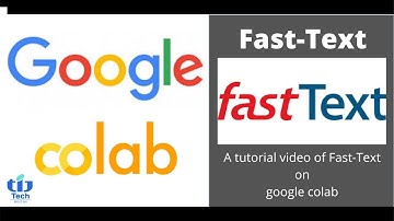 fastText on Google colab