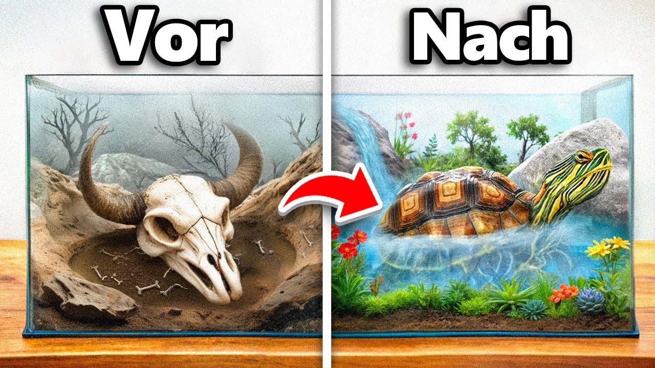 Ich Transformierte ein Verlassenes Zuhause Einer Schildkröte