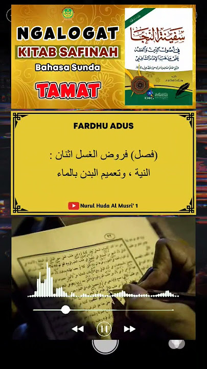 Mandi Wajib #ngalogat #kitab #fiqih #safinah #sunda #santri #pesantren #nurulhudaalmusri