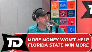 More money wont help Florida State win more