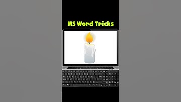 Candle 🕯️ Symbol Code in MS Word | Kishor Mint #msword