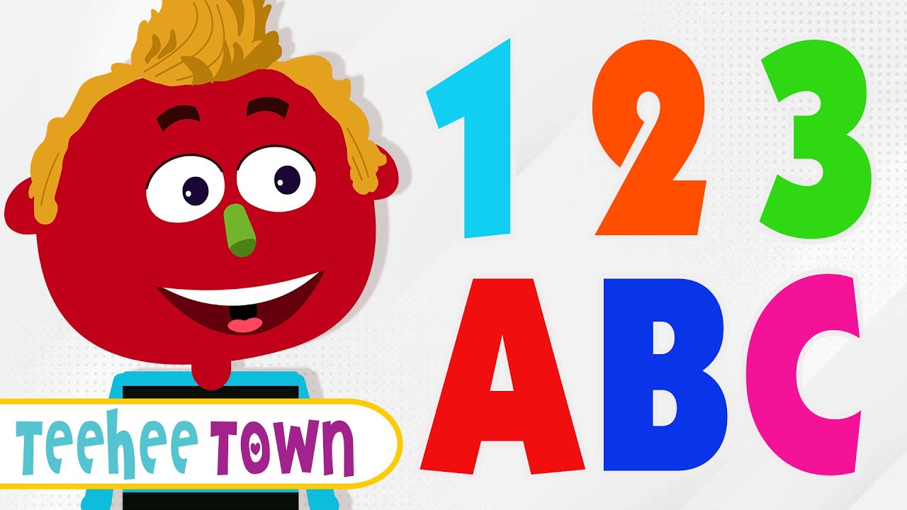 12 ABC Alphabet Songs | Colors, Shapes and Numbers Song by Teehee Town