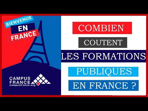 ?? Campus France en 3 min : Combien coûtent les études en France