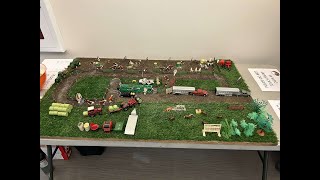 1/64 Scale Farm Display of a Southern Saskatchewan Cattle Ranch