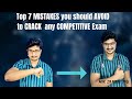 Top 7 mistakes you should avoid to crack neet neet pg inicet neetpg neet inicet fmge topper