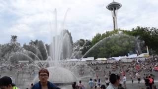 Fountain Seattle Gay Pride 2015 Seattle Center