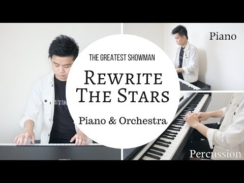 Rewrite The Stars (Piano & Orchestra Cover) - The Greatest Showman - Riyandi Kusuma