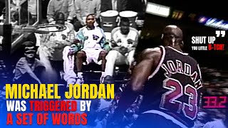 A Midget talked trash to Michael Jordan and got destroyed: 