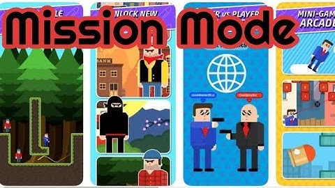 Mr.Bullet Mission Mode Android/Ios Gameplay