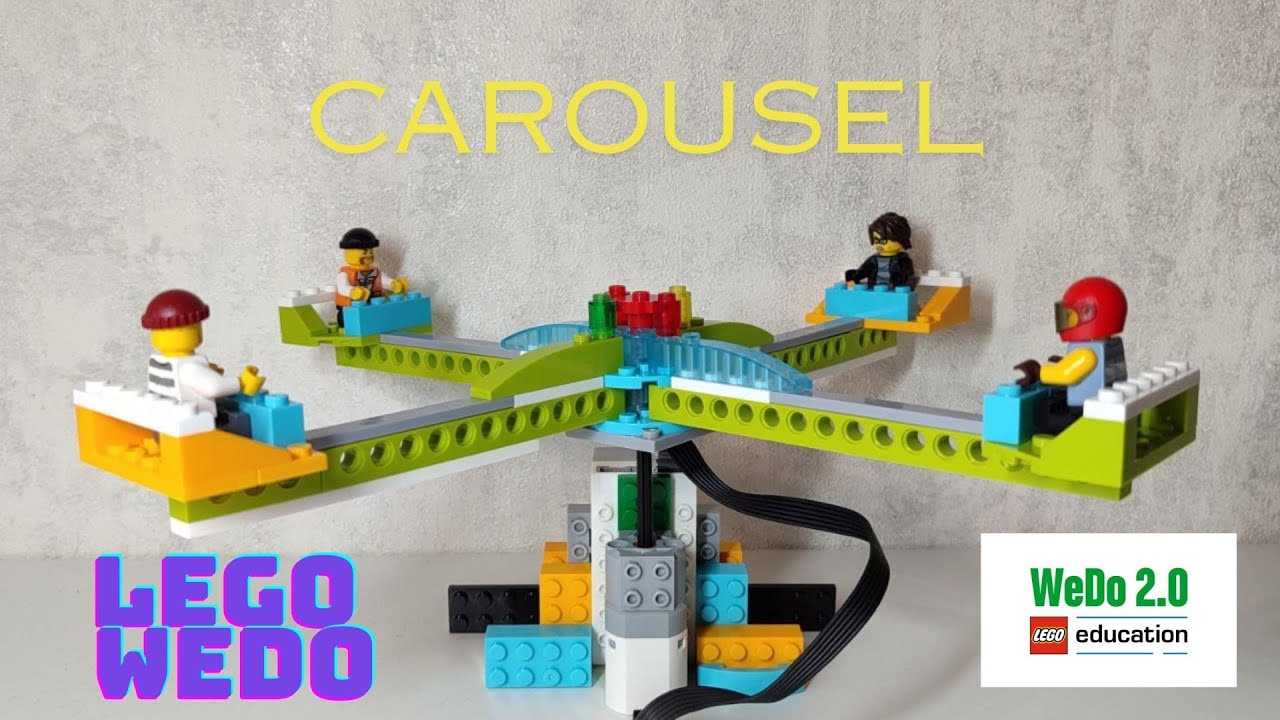 14 - Lego WeDo 2.0 - CAROUSEL - YouTube