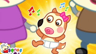 Baby's First Steps Song  Wolfoo Nursery Rhymes And Kids Songs @WolfooNurseryRhymes