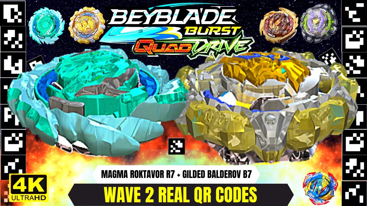 ALL NEW Valtyrek QR Codes - BEYBLADE BURST RISE APP, By BeybladeBlaster