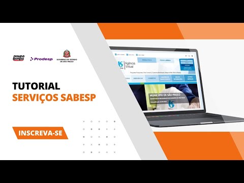 Tutorial - Serviços da Sabesp