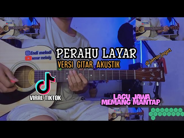 PERAHU LAYAR - GITAR COVER VERSI AKUSTIK by senar melody class=