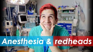 Do redheads really need more anesthesia?