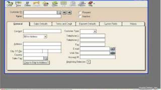 Peachtree Tutorial Using the Main Application Toolbar 2004 2006 Sage Training Lesson 1.5 screenshot 1