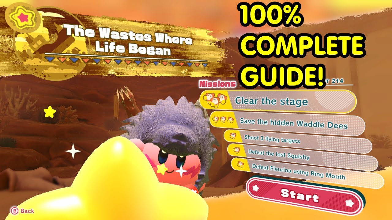 Kirby And The Forgotten Land The Wastes Where Life Began Guide