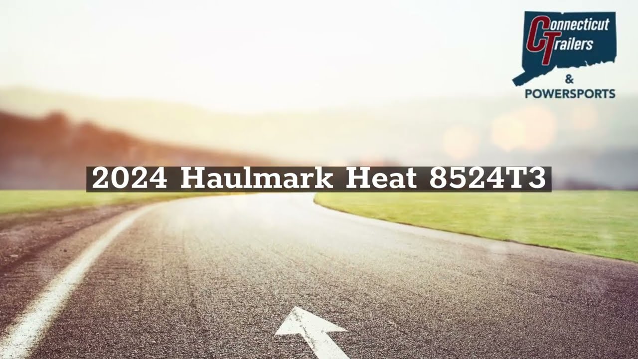 2024 Haulmark Heat 8524T3 Auto Trailer For Sale in Bolton, CT