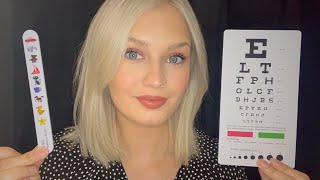 ASMR Eye Exam | Relaxing Soft Spoken Doctor Roleplay screenshot 5