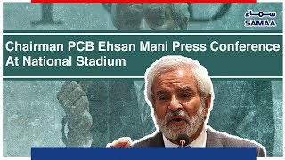 Chairman PCB Ehsan Mani Press Conference At National Stadium, Karachi | SAMAA TV | 14 Nov , 2018