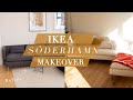 IKEA Söderhamn Sofa Makeover & Review | Bemz Bezug & Pretty Pegs Beine