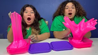 FIX THIS 3 POUND BUCKET OF STORE BOUGHT SLIME CHALLENGE!!