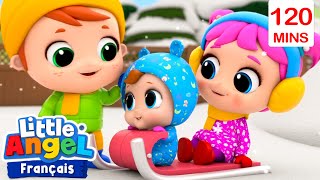 C'est l'hiver | Comptines avec Bébé Louis | Little Angel Français