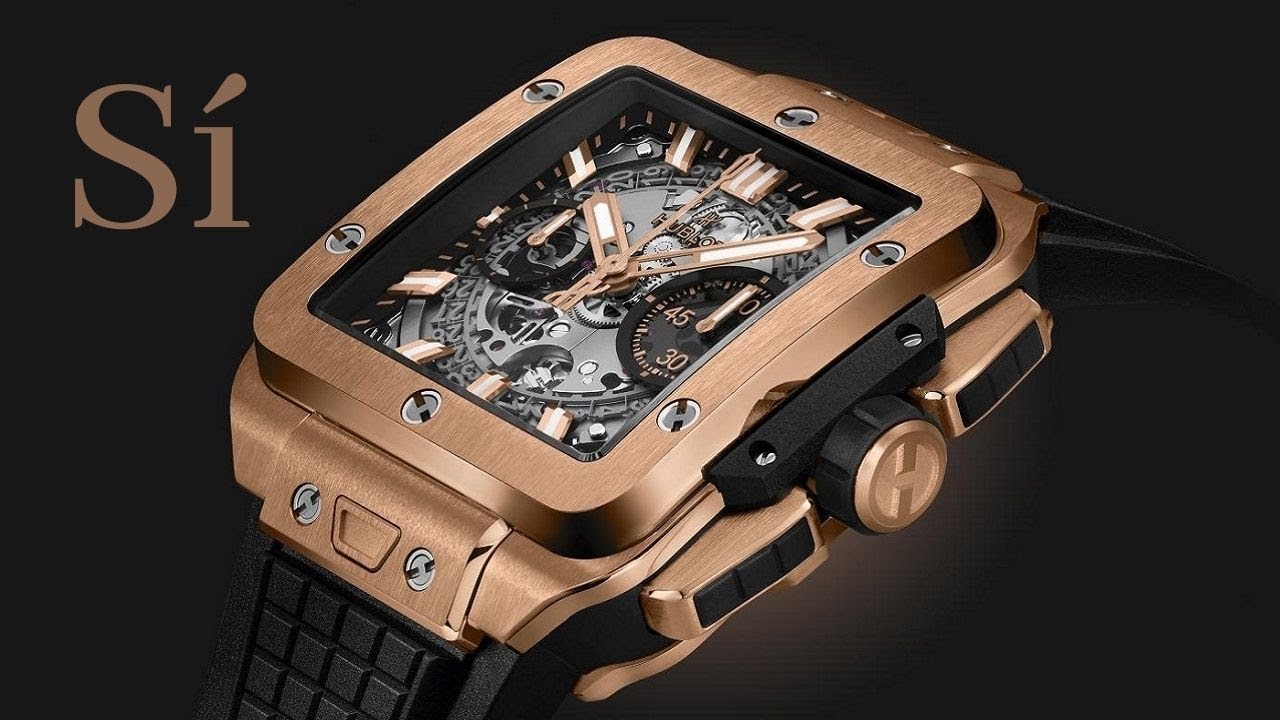 Watches | Hublot | Square Bang Unico King Gold Ceramic 42MM