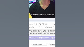 Edit video subtitles automatically with UniConverter #subtitleeditor