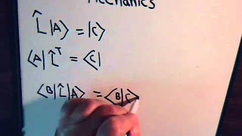Topics In Quantum Mechanics Video #4: Adjoint of Operator