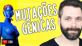 MUTAÇÕES GÊNICAS - Tipos de Mutação - Genética | Biologia com Samuel Cunha