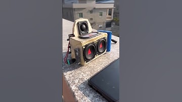 An ugly DIY speaker, 3.5" woofer+1.5" tweeter