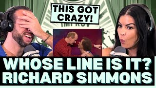 THE AUDIENCE LOST IT! First time reaction Richard Simmons on "Whose Line Is It Anyway" (2003)!