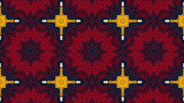 VJ Loop #52 Kaleidoscope Video Background Screensaver 30 Min