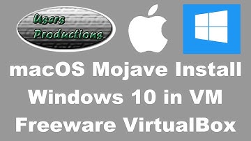 macOS Install Windows 10 in VM Freeware VirtualBox Demo