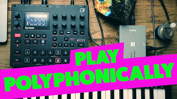 Elektron Syntakt: How to play it polyphonically?