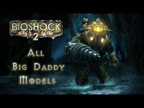Bioshock 2 ⇨ All Big Daddy Models.