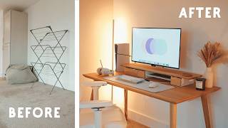 Building A Calm & Cosy Desk Setup For My Sister!